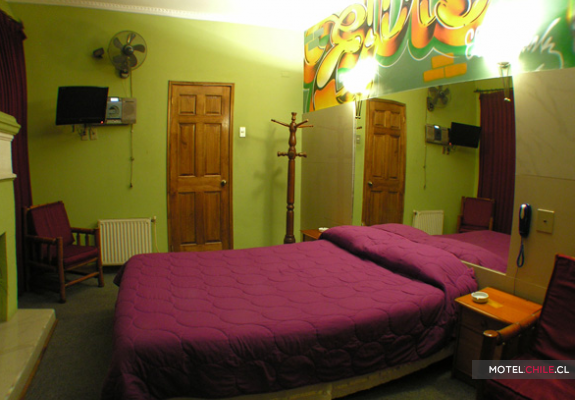 Habitaciones del Del Parque | http://www.motelchile.cl/
