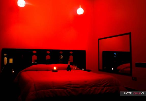 Habitaciones del Hotel Voila, Santiago | http://www.motelchile.cl/